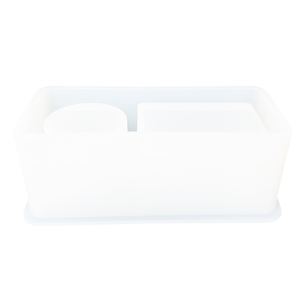 Siliconen mal | 19,1cm x 9cm x 7,1cm - Pennenhouder rond