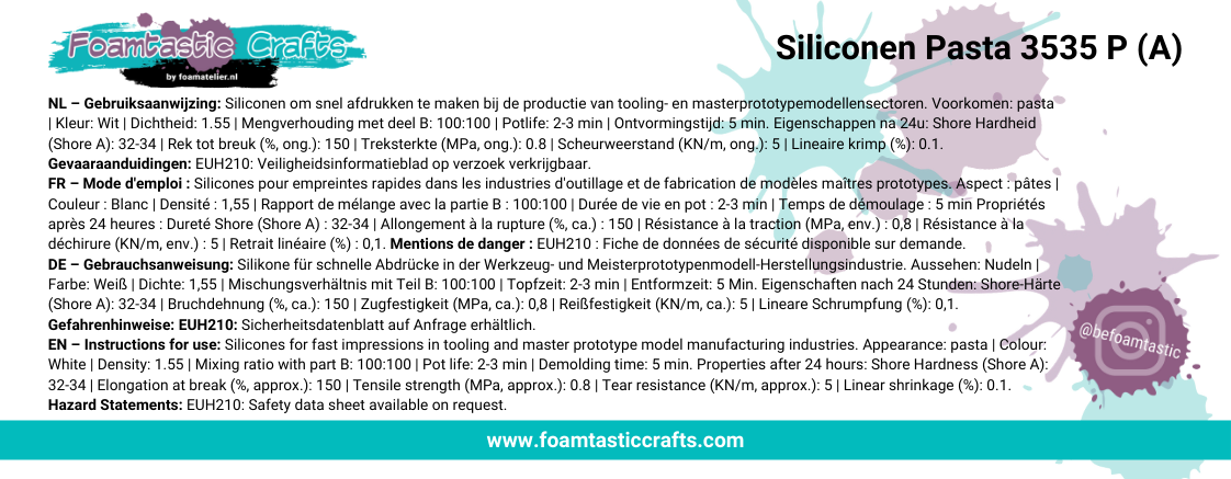 Siliconen Pasta 3535P