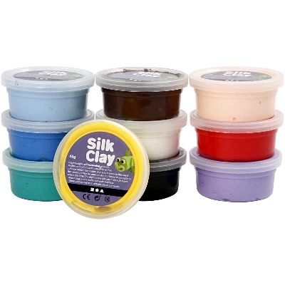 Silk Clay | Assortiment Basis 1 | Set 10 x 40 gram