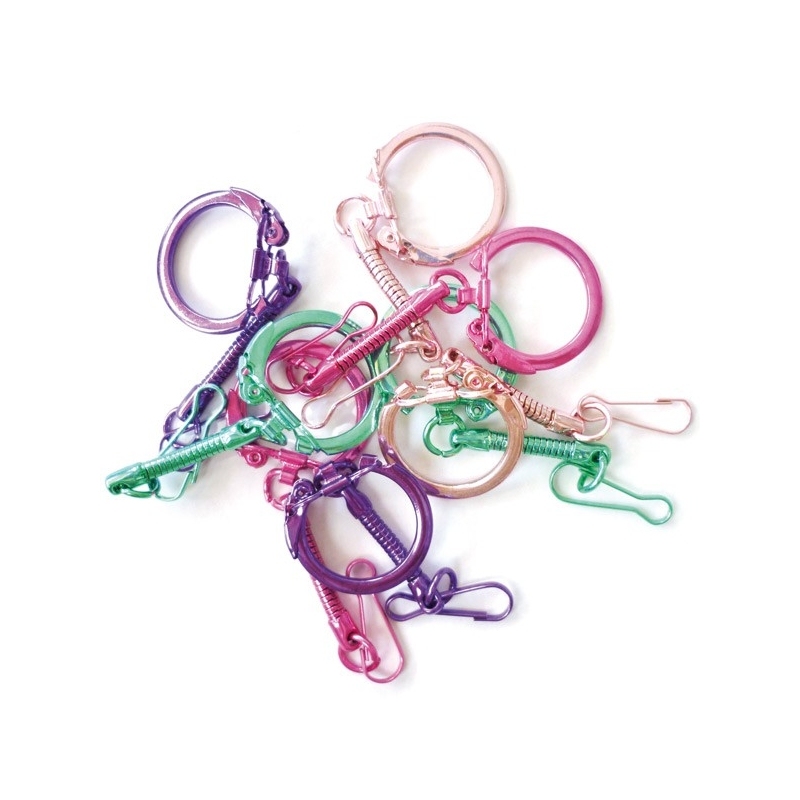 Sleutelhanger Gekleurd | 10 stuks