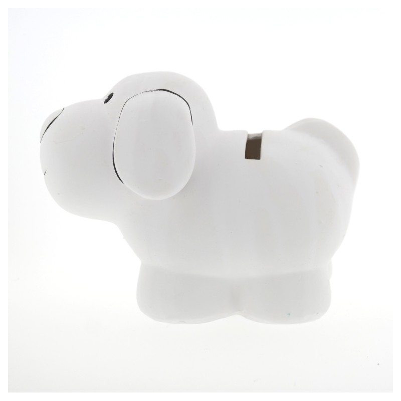 Spaarpot Hond zittend