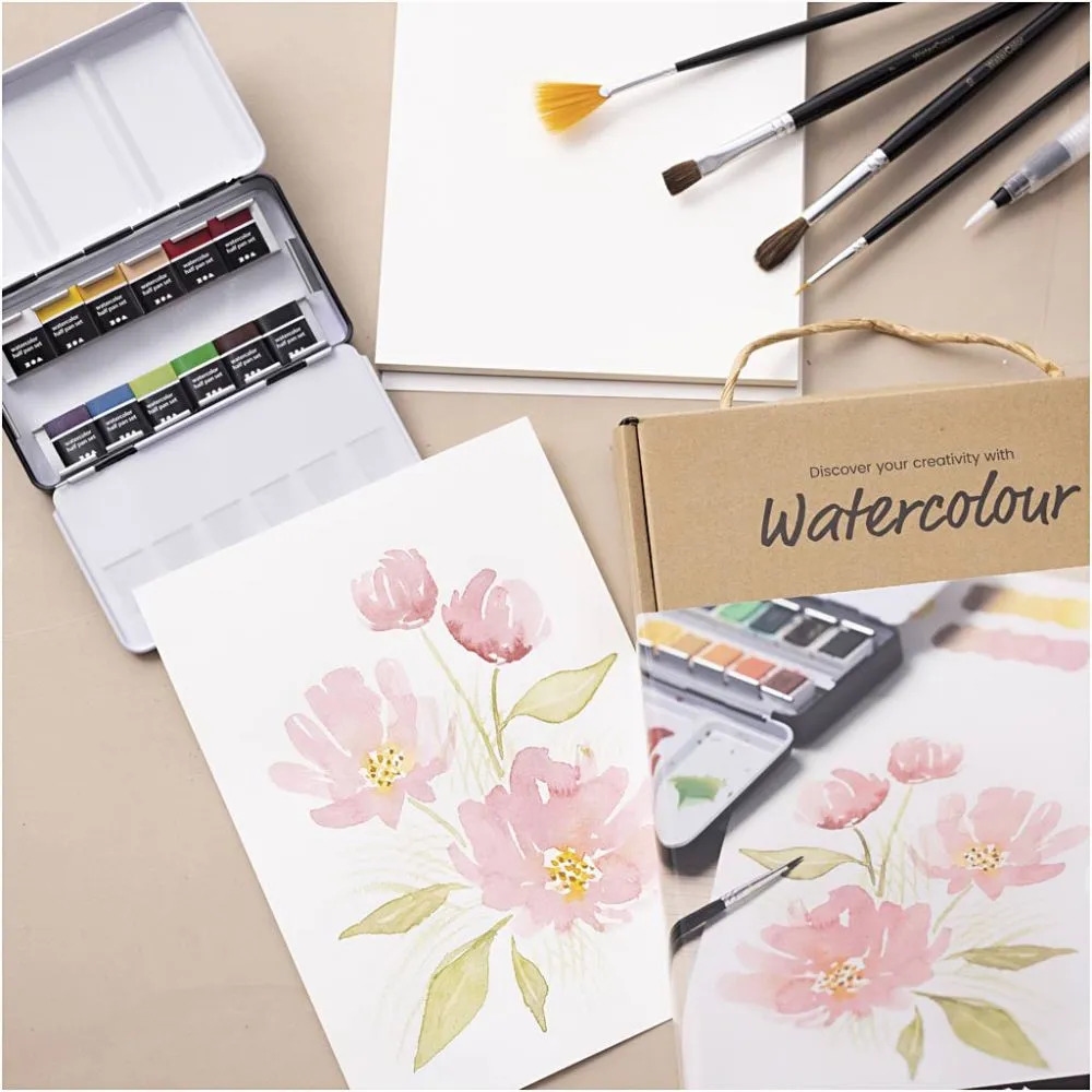 Starter Hobbyset Aquarel | Leer aquarelleren