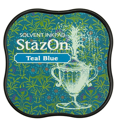 StazOn Midi Teal Blue
