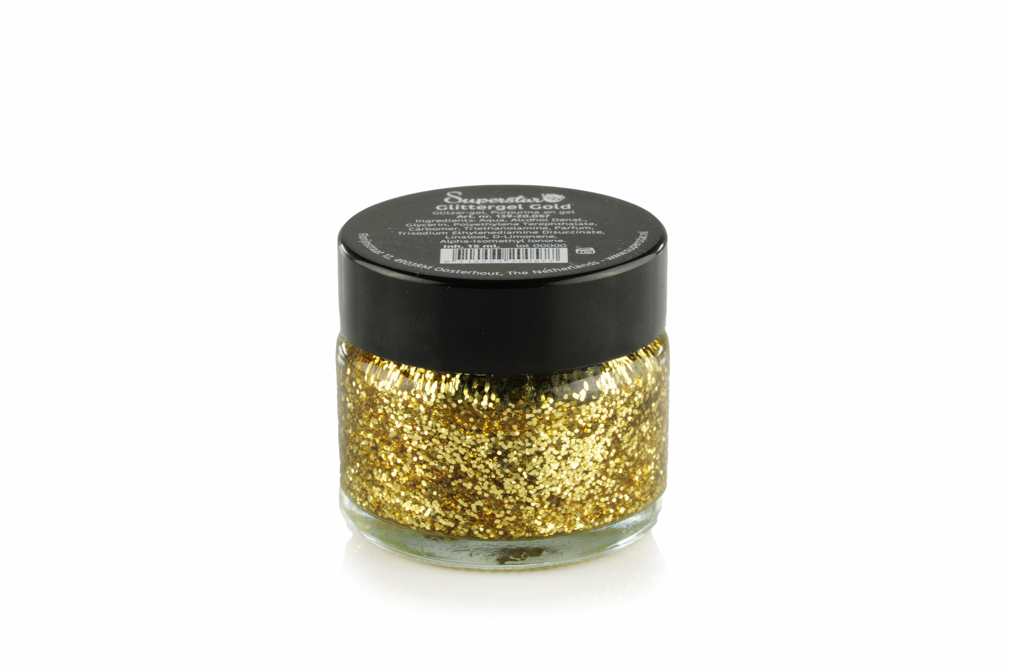 Superstar | Glittergel Goud