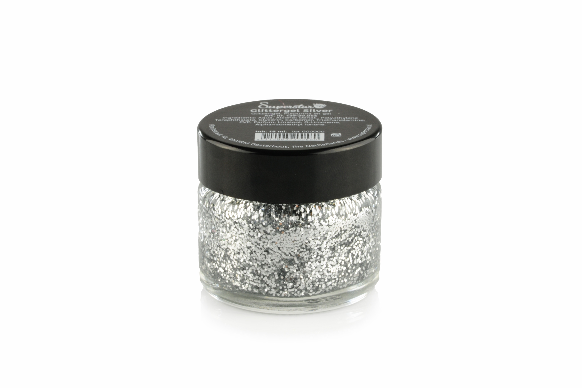 Superstar | Glittergel Zilver