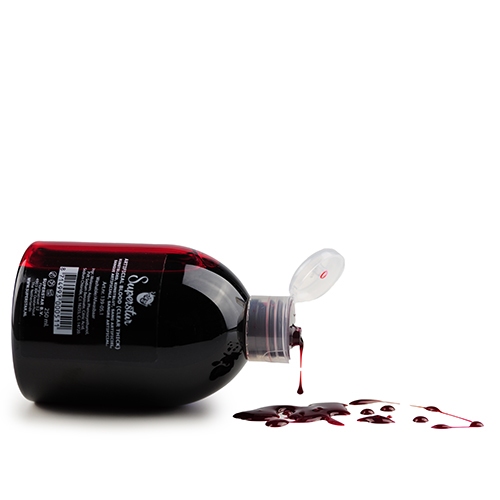 Superstar Fake Blood, clear thick clotting 250 ml.