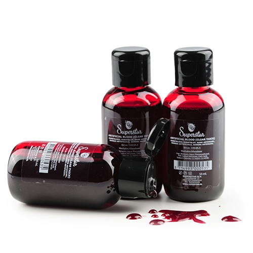 Superstar Fake Blood, clear thick clotting 50 ml.