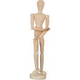 Teken Mannequin - hoogte 30 cm | Mannelijk