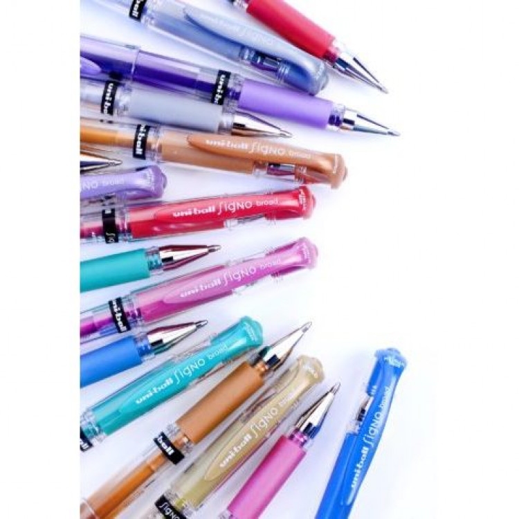 Uniball Signo Gelpen Glitter Goud