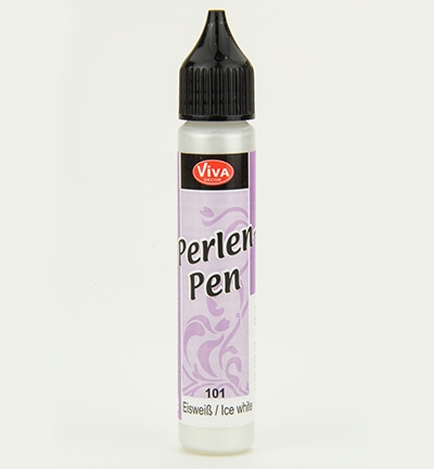 Viva Decor | Parelpen 28ml | IJswit