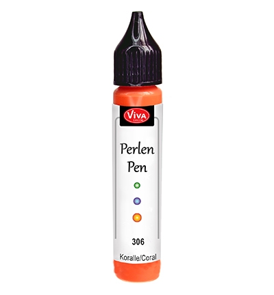 Viva Decor | Parelpen 28ml | Koraalrood