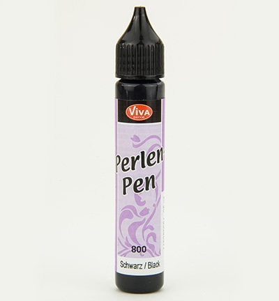 Viva Decor | Parelpen 28ml | Zwart