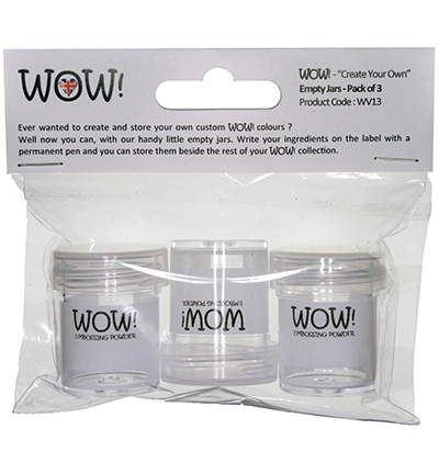 Wow | Empty Jars | Pack of 3