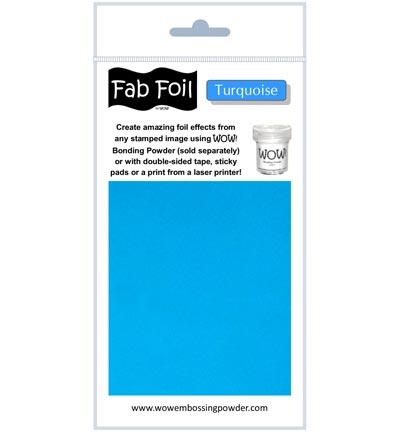 Wow Fabulous Foil | Turquoise