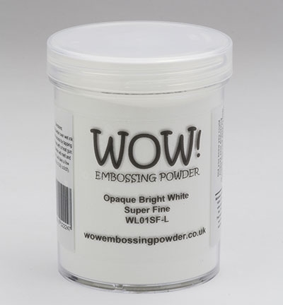Wow Opaque | Bright White Super Fine (Large Jar)