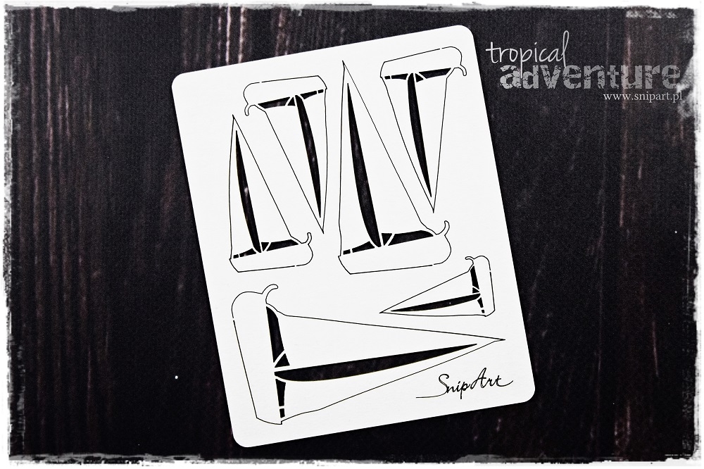 Zeilboot in softboard | Tropical Adventure | Snipart