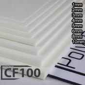 Eva Foam | CF 100 | 10mm | White | 0,5 x 1m | High Density