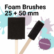 Foamtastic Tools | Foambrush | 1x 25mm en 1x 50mm