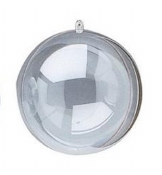 Transparante bal 14cm
