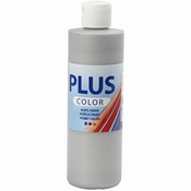 Plus Color Acrylverf Silver 250 ml