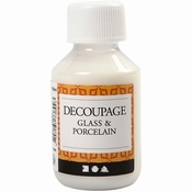 Decoupage lijmlak glas-Porcelein 100ml