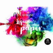 Talens Ecoline Liquid Watercolor Paper A4 | 12 vel