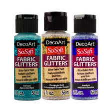 DecoArt SoSoft Fabric Glitters