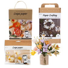 Hobby pakket Crepe Papier Bloemen