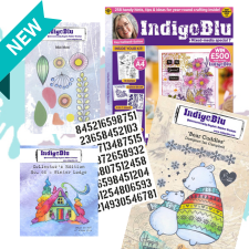 NEW IndigoBlu Kit, Stamps & Stencils