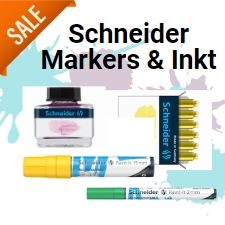 SALE Schneider inkt & markers