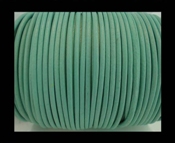 DQ Leer rond 3mm Ocean