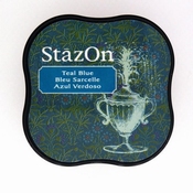 StazOn Midi Teal Blue