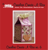 Crealies Create A Box no. 6 Melkpak per stuk