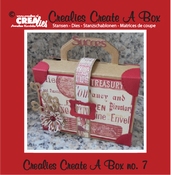 Crealies Create A Box no. 7 Koffertje per stuk
