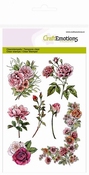 clearstamps A6 - Botanical Rose Garden 1 (hoek) per stuk