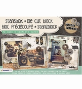 StudioLight A5 stansblok Time Flies per stuk
