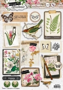 Easy 3D Stansvel A4 Romantic Botanic nr 589 per stuk