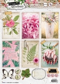 Easy 3D Stansvel A4 Romantic Botanic nr 585 per stuk