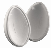 Ei - Styropor Ei 33 cm (piepschuim) 2 delig Per stuk