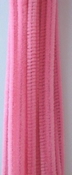 Chenille draad, 6 mm, Roze - 20 stuks in zakje Per zakje