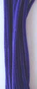 Chenille draad, 6 mm, Lila - 20 stuks in zakje Per zakje