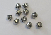 Kerstbel Zilver | 12mm | 10 st