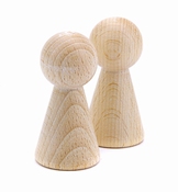 Houten poppetje 60x31mm