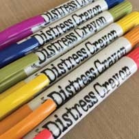 Distress Crayons - waxaquarel