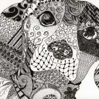 Handlettering - Kalligrafie - Zentangle