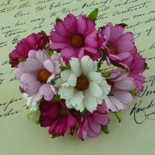 Mulberry Paper Chrysanthemums - Chrysant